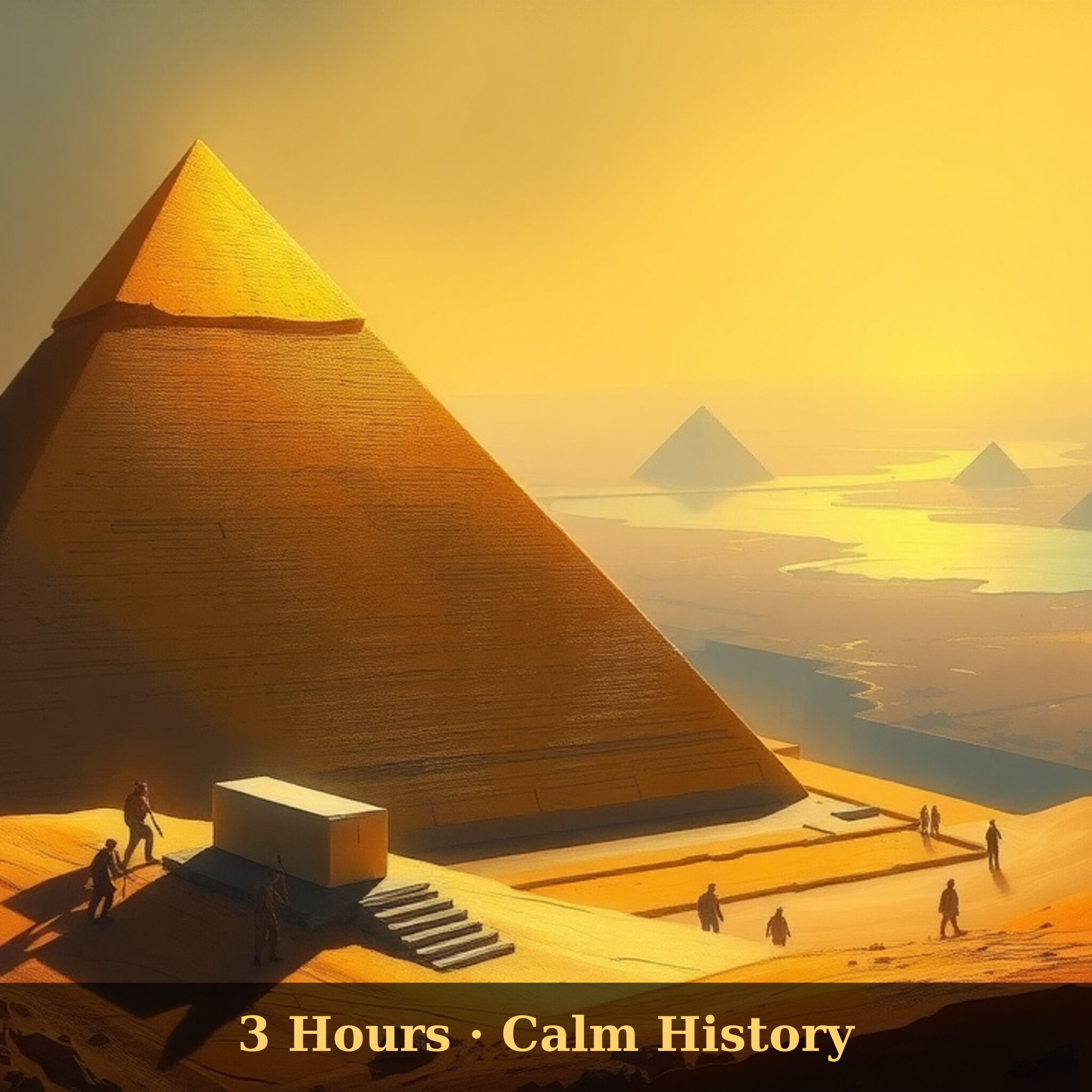 Building the Great Pyramid of Giza, c. 2560 BCE | Calm Bedtime History episode artwork