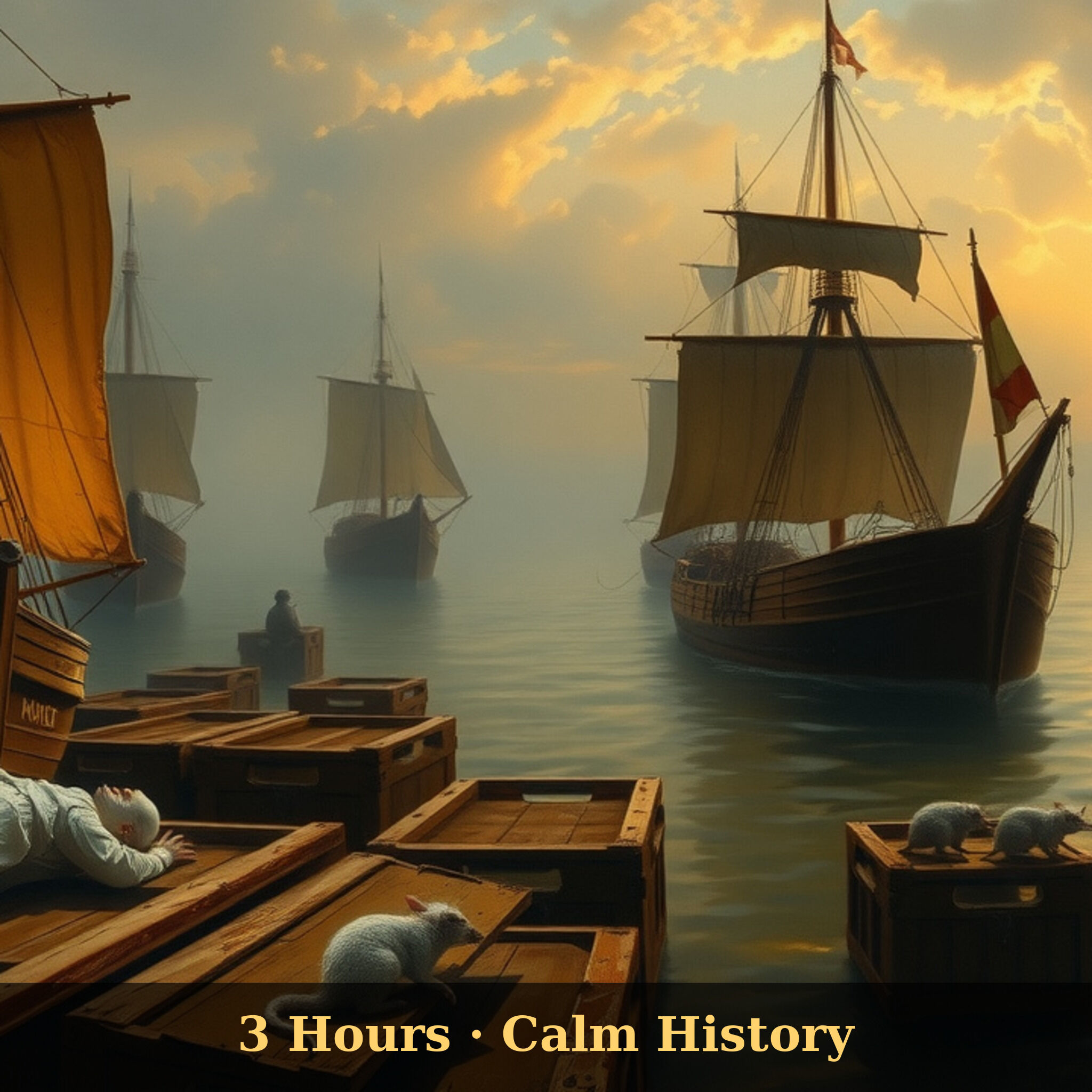 The Plague of Justinian, 541-549: The First Pandemic and the End of the Ancient World | Calm Bedtime History episode artwork