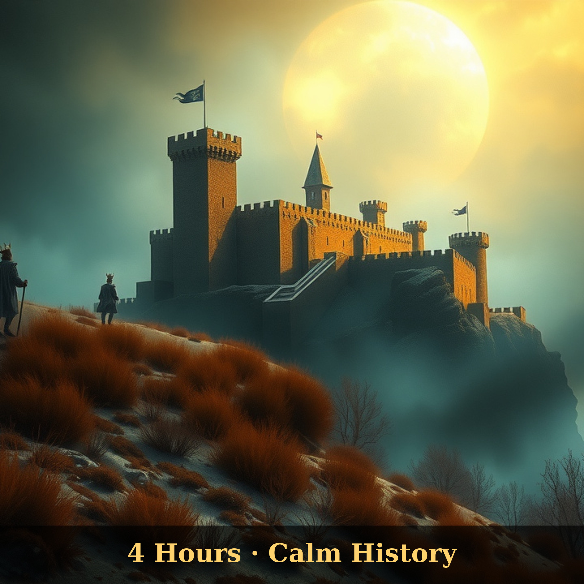The Pevensies' Golden Age in Narnia: The Four Rulers of Cair Paravel | Calm Bedtime History episode artwork